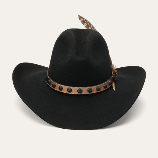 Black Broken Bow 4X Cowboy Hat / Stetson