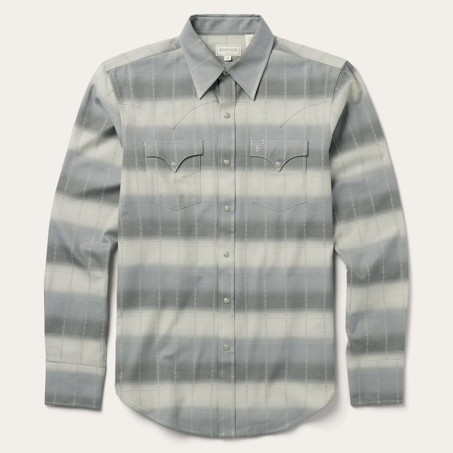 Brown Serape Dobby Twill Western Shirt / Stetson