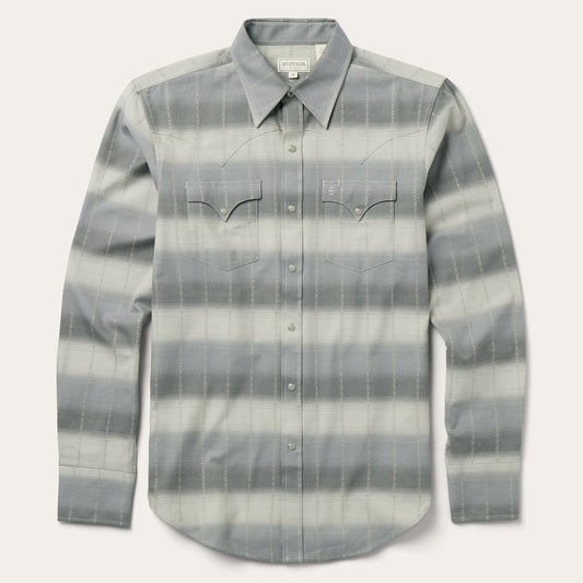 Brown Serape Dobby Twill Western Shirt / Stetson