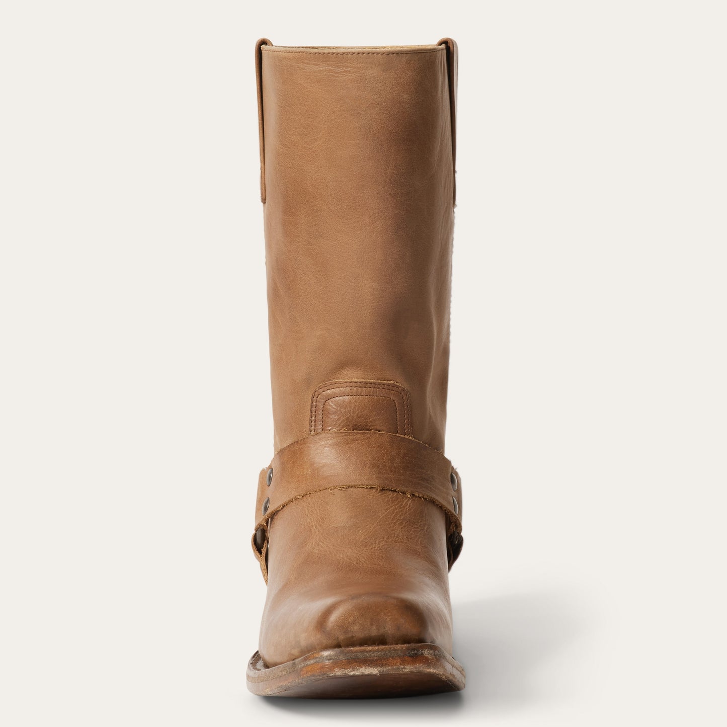 Burnished Vintage Tan Heritage Harness Boots / Stetson