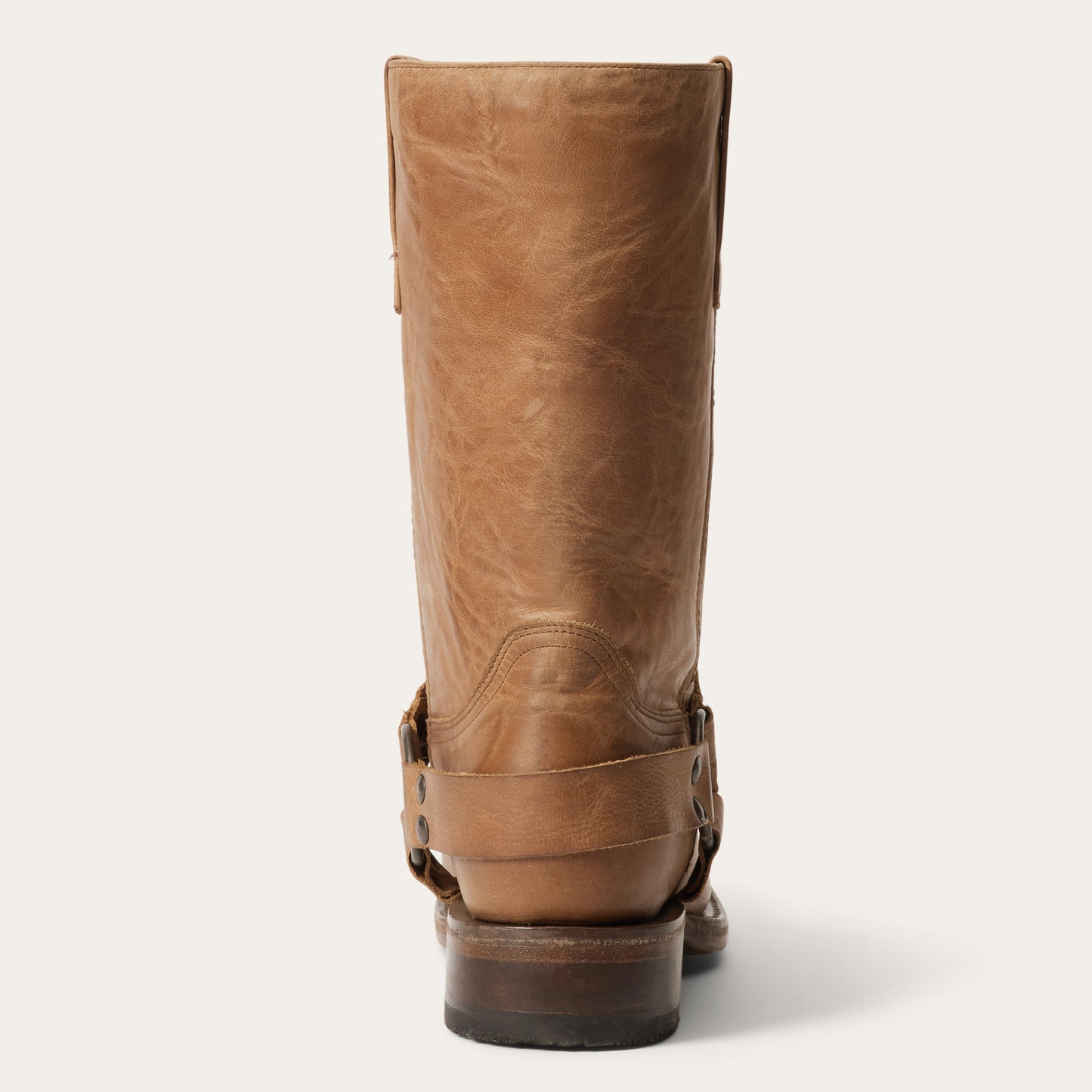 Burnished Vintage Tan Heritage Harness Boots / Stetson