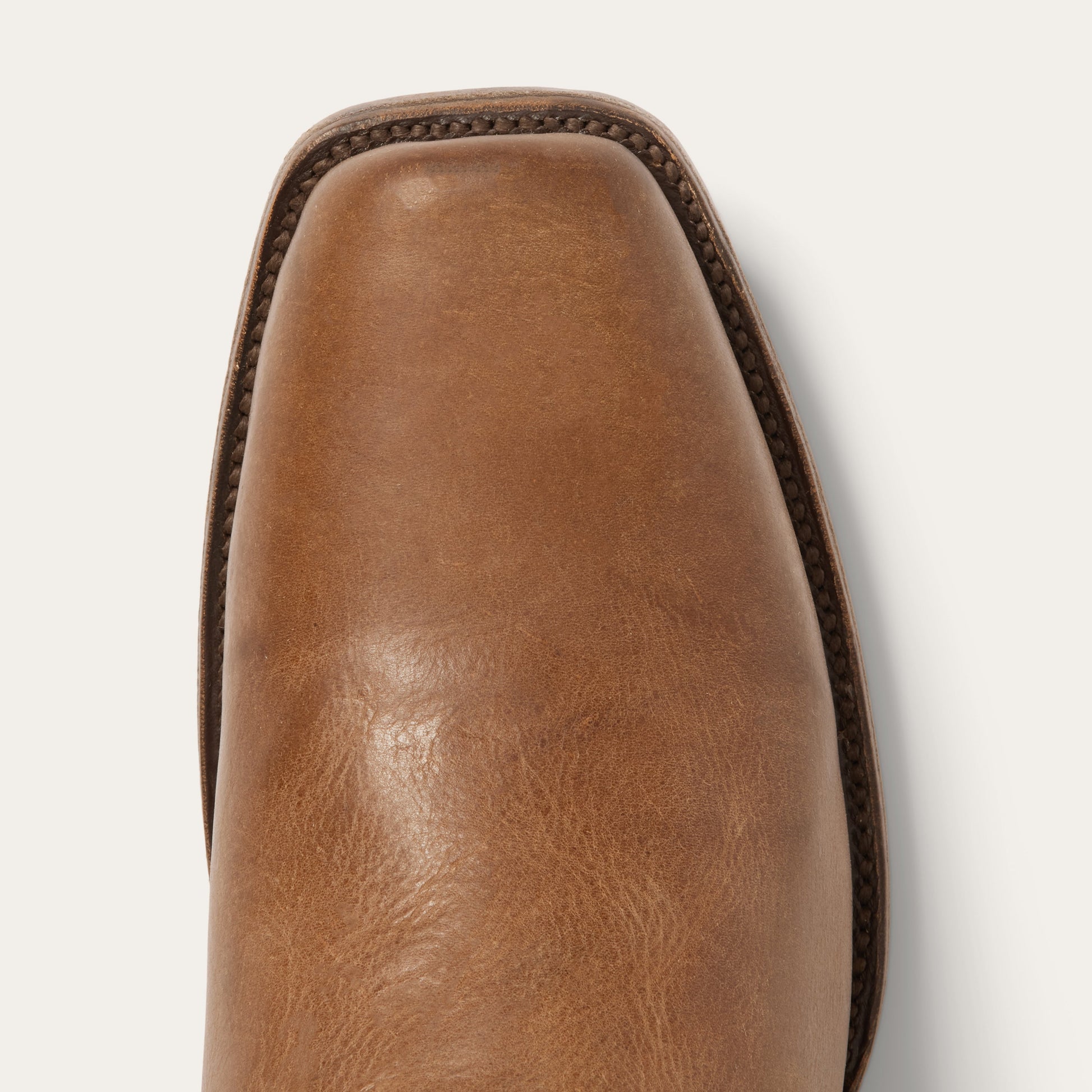 Burnished Vintage Tan Heritage Harness Boots / Stetson