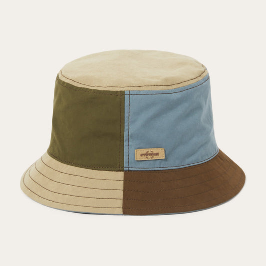 Multi Waxed Cotton Bucket Hat / Stetson