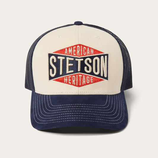 Cream Cream American Heritage Trucker Cap / Stetson