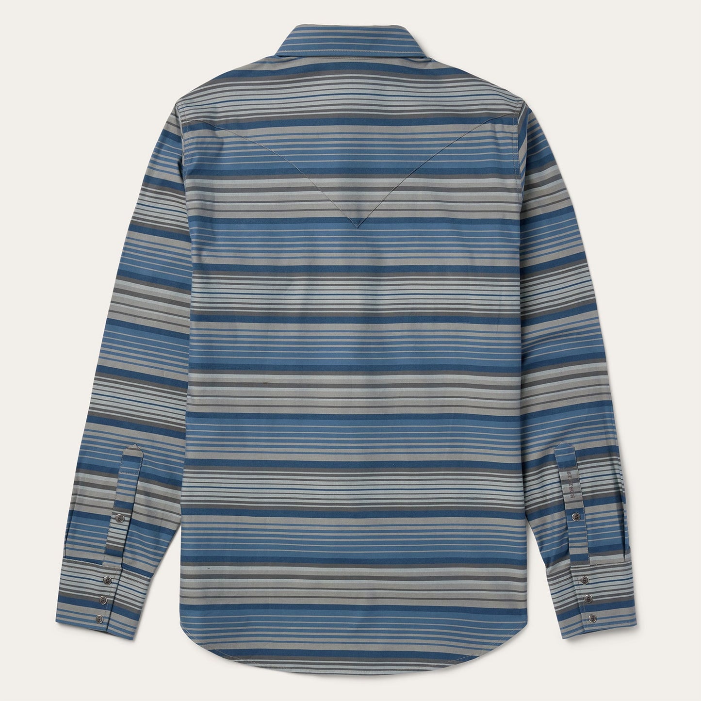 Blue Serape Stripe Western Shirt / Stetson