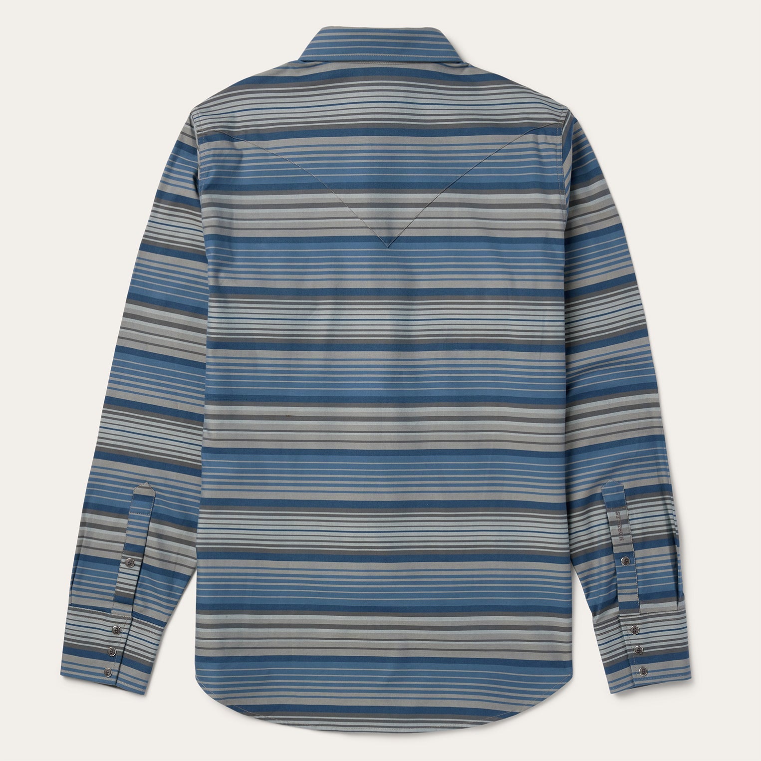 Blue Serape Stripe Western Shirt / Stetson