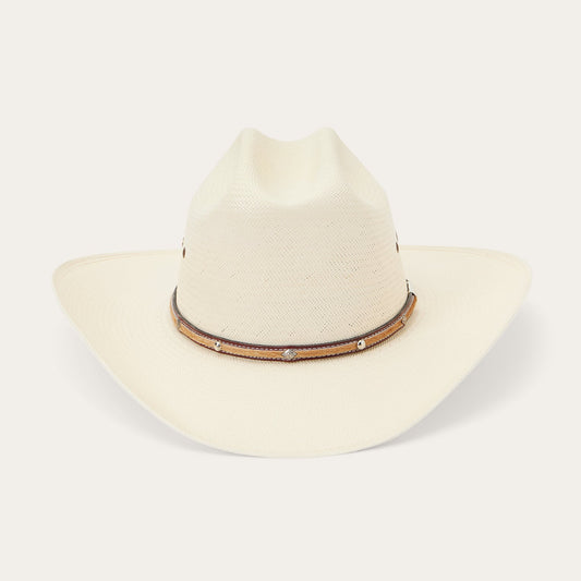 Natural Angus 10X Straw Cowboy Hat / Stetson