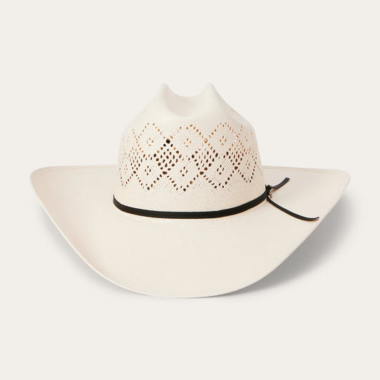 Natural Brookwood 10X Straw Cowboy Hat / Stetson