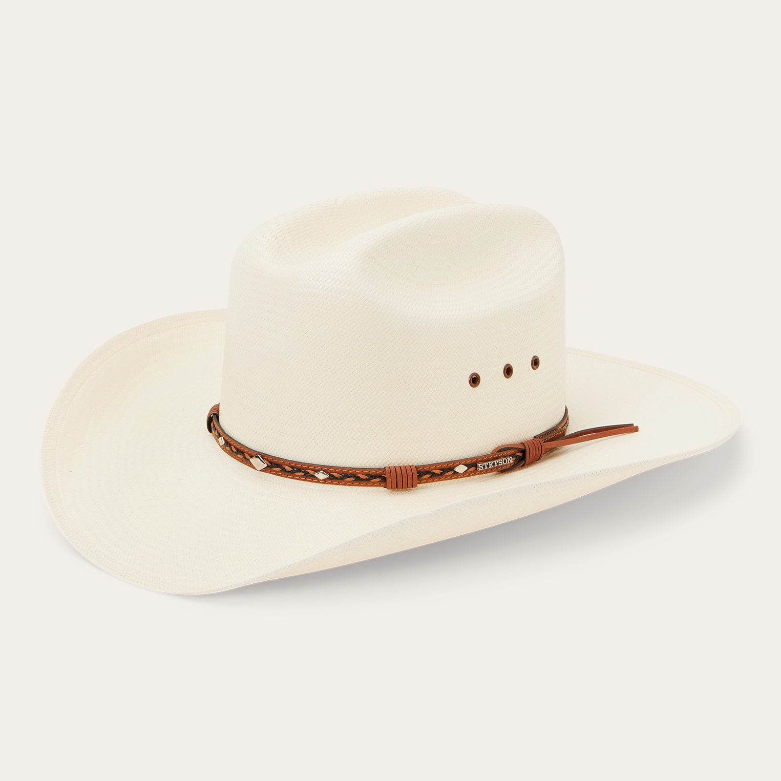 Natural Ocala 8X Straw Cowboy Hat / Stetson