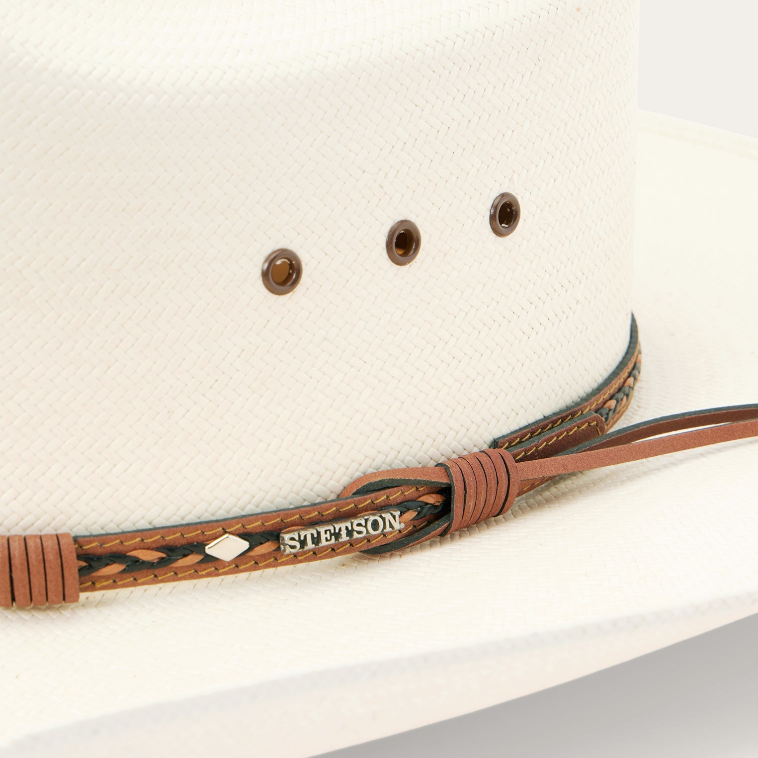 Natural Ocala 8X Straw Cowboy Hat / Stetson