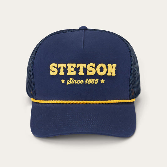 Navy Lasso Trucker Cap / Stetson