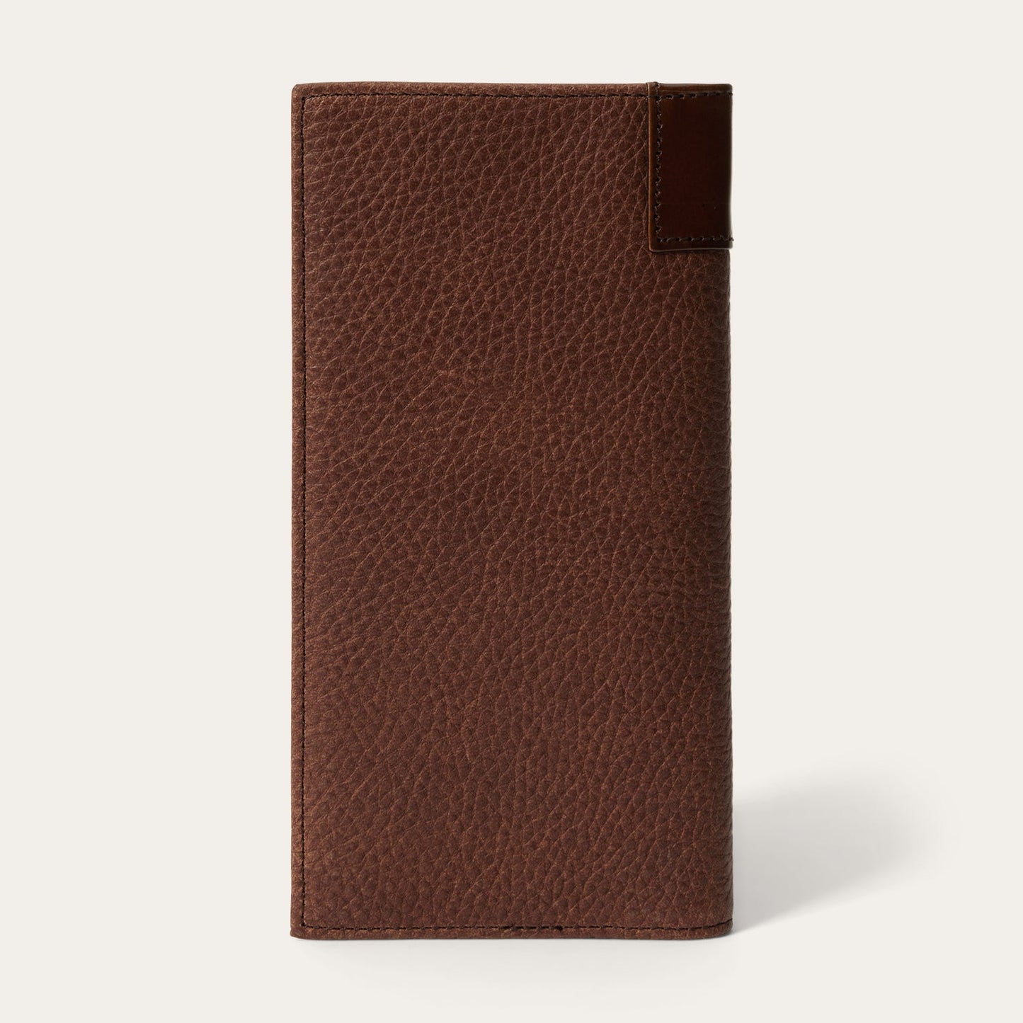 Brown Steer Head Checkbook / Stetson