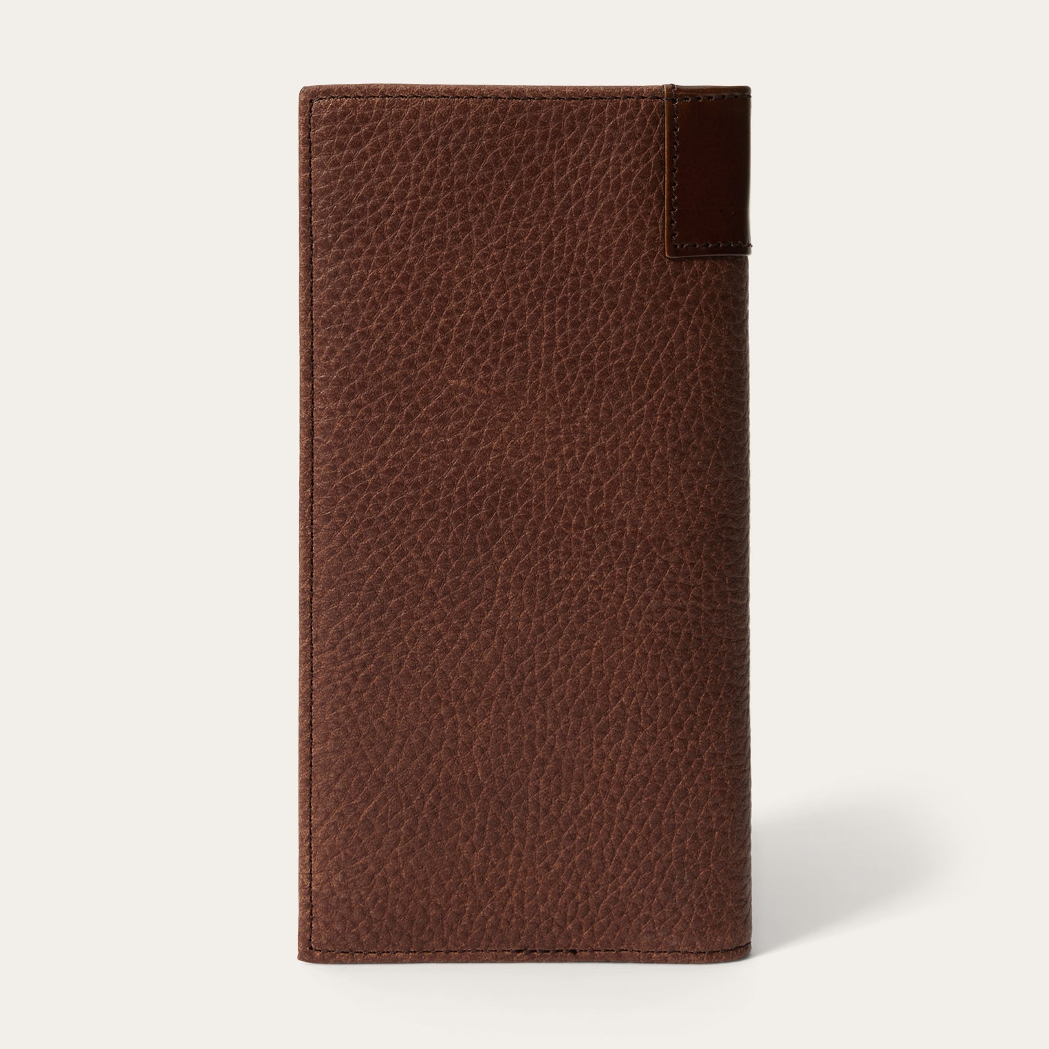Brown Steer Head Checkbook / Stetson