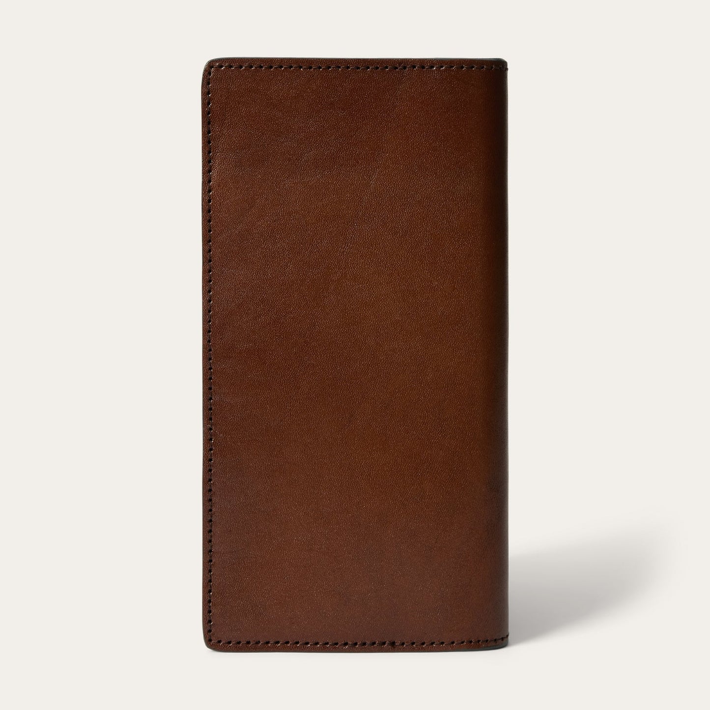 Brown Tooled Checkbook / Stetson
