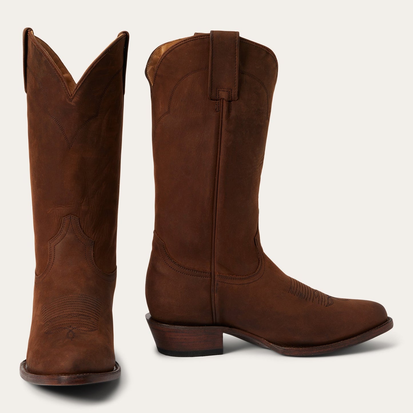 Brown Crockett Boots / Stetson