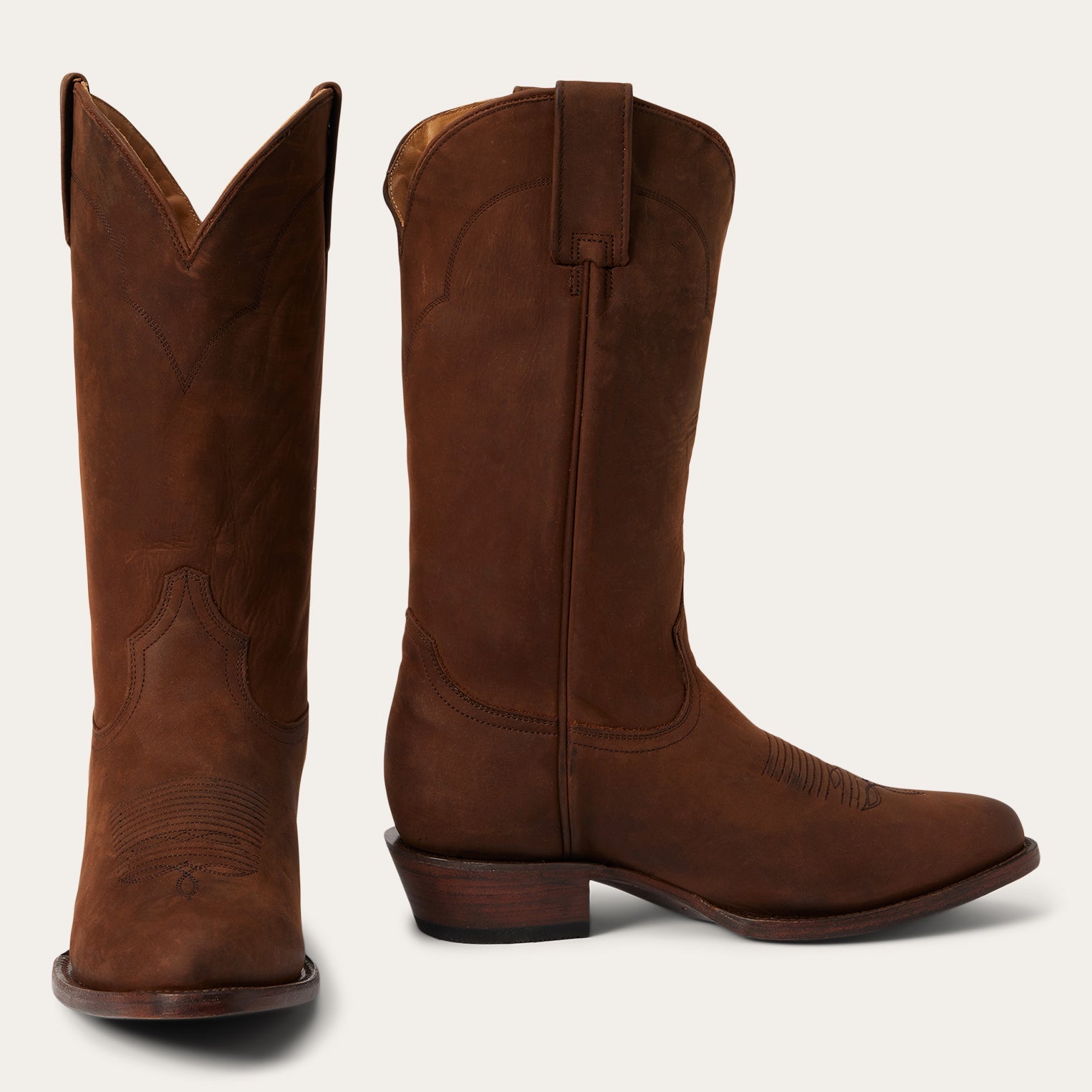 Brown Crockett Boots / Stetson