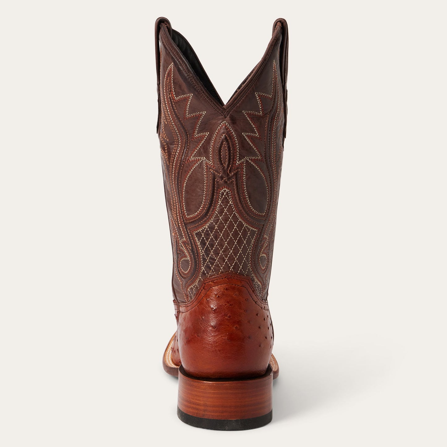 Brown Ozzy Ostrich Boot / Stetson