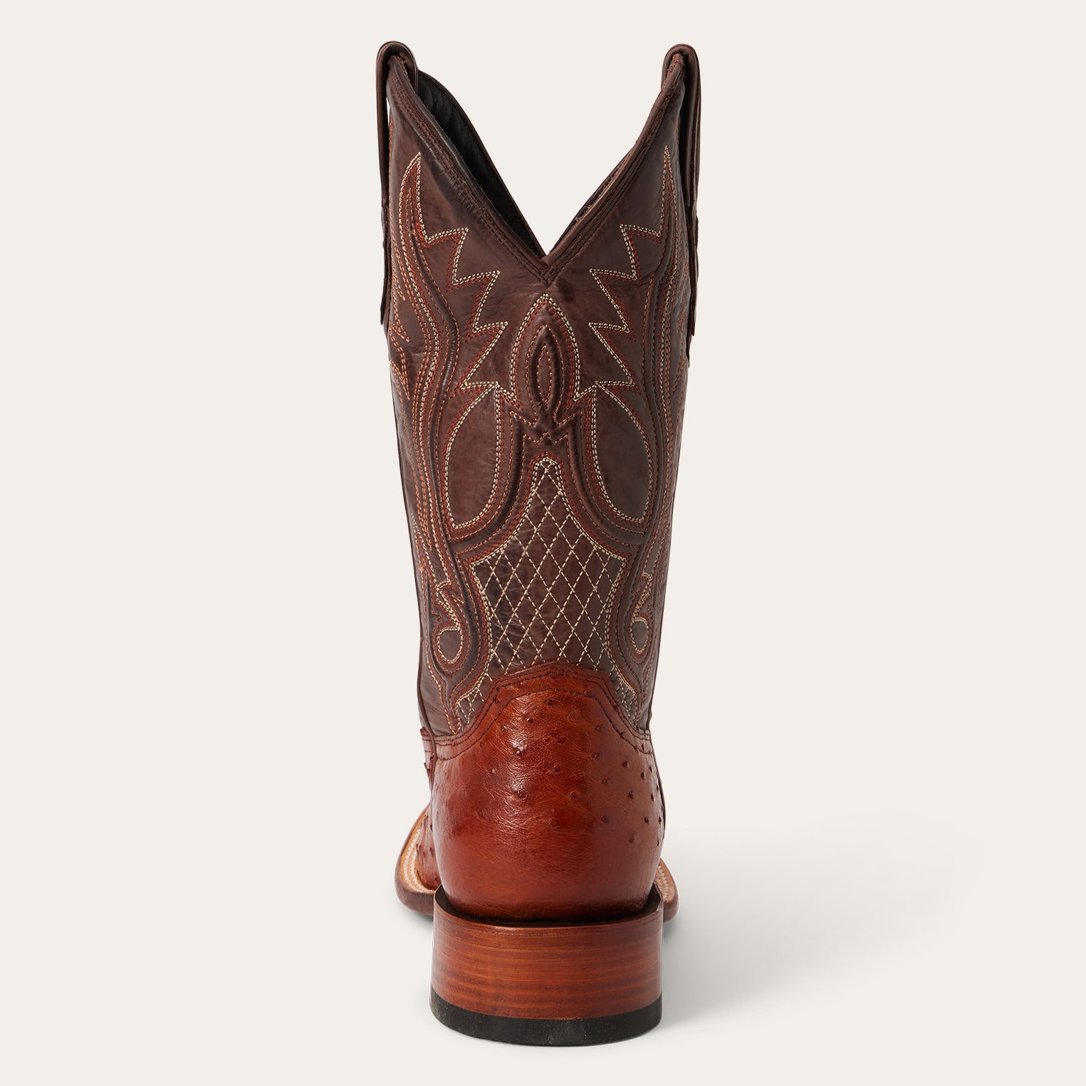 Brown Ozzy Ostrich Boot / Stetson