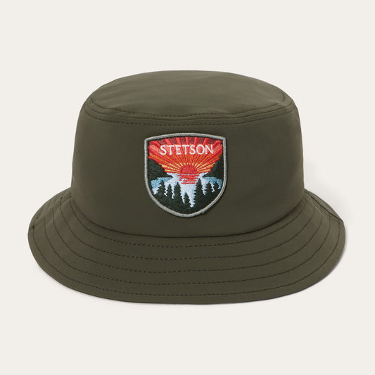 Olive Sunset Bucket Hat / Stetson