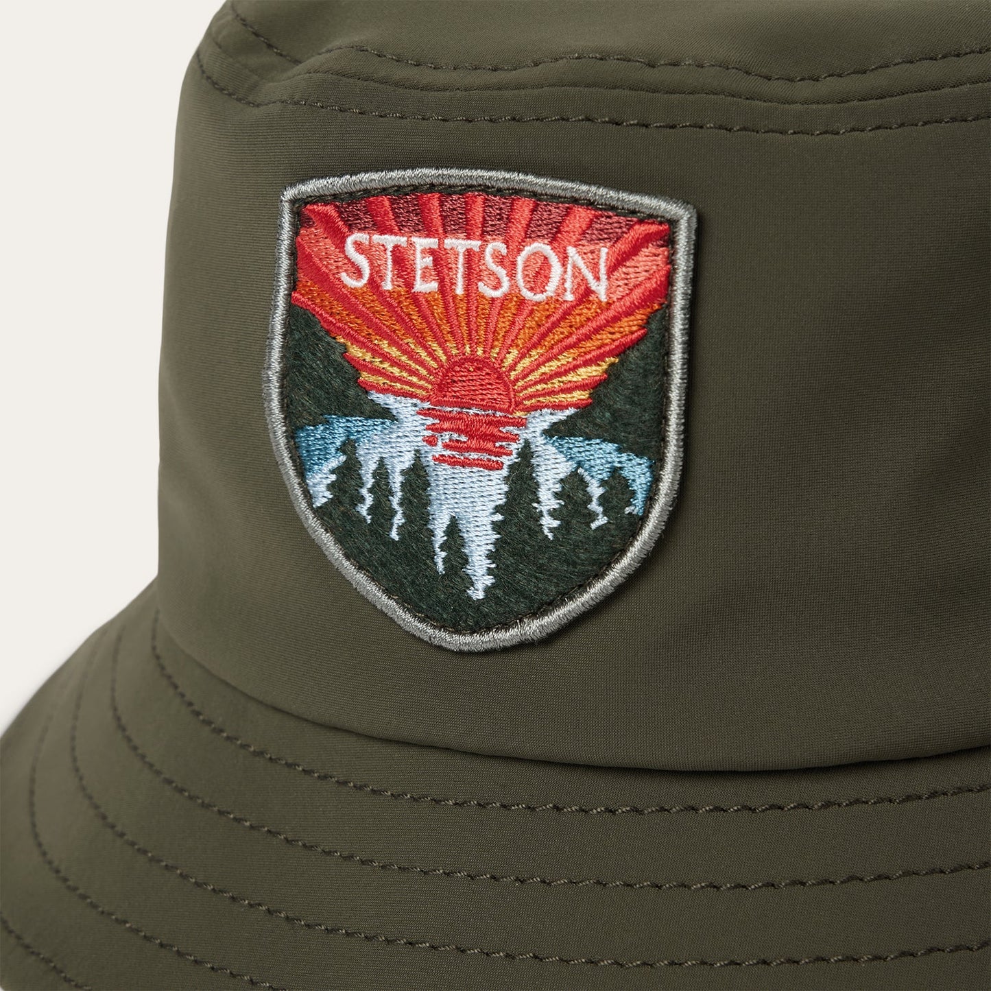 Olive Sunset Bucket Hat / Stetson