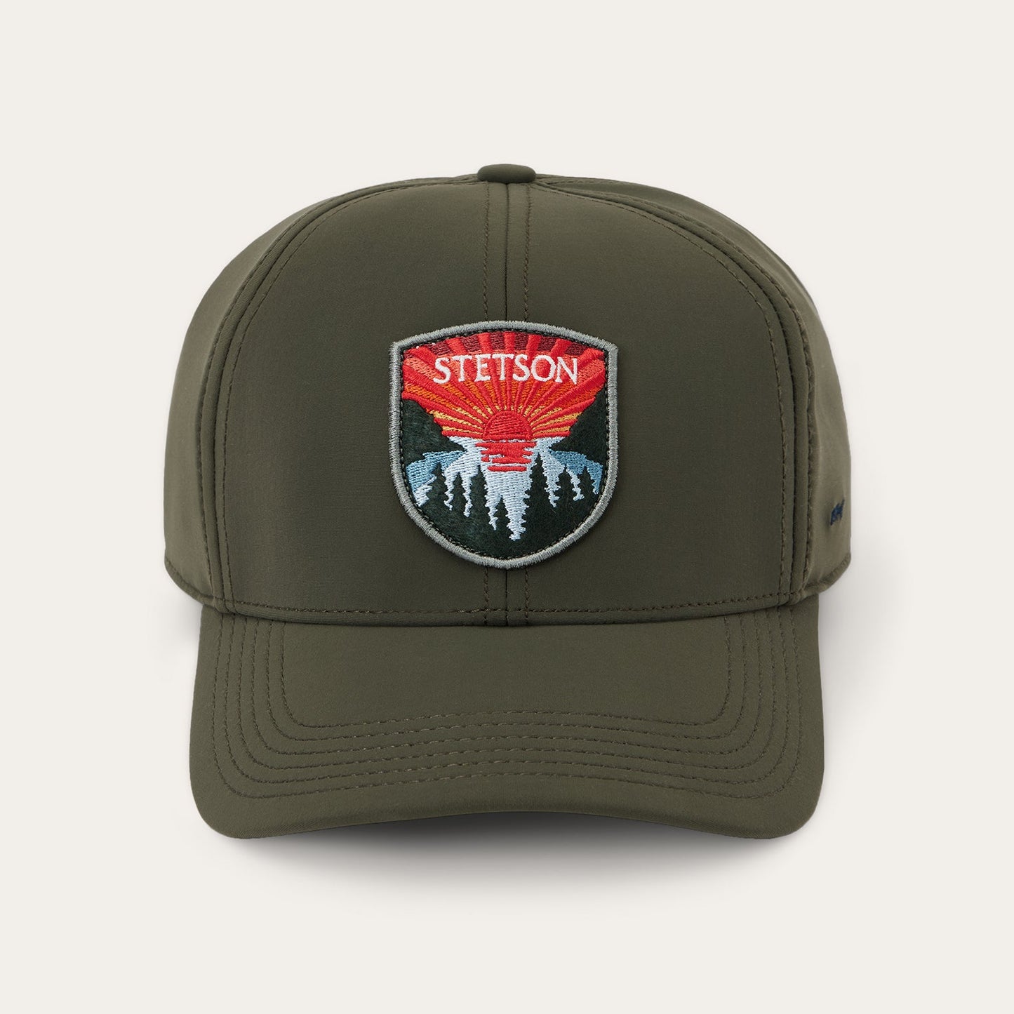 Olive Sunset Baseball Cap / Stetson