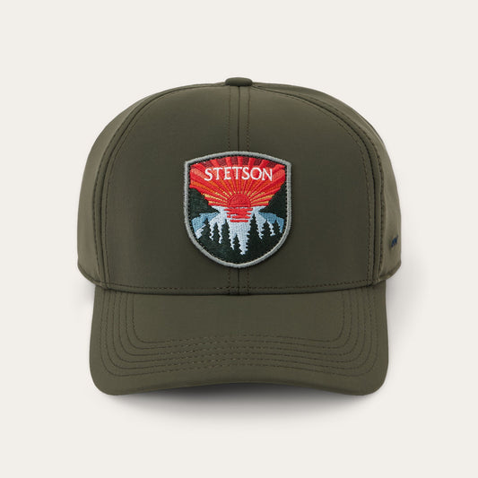 Olive Sunset Baseball Cap / Stetson