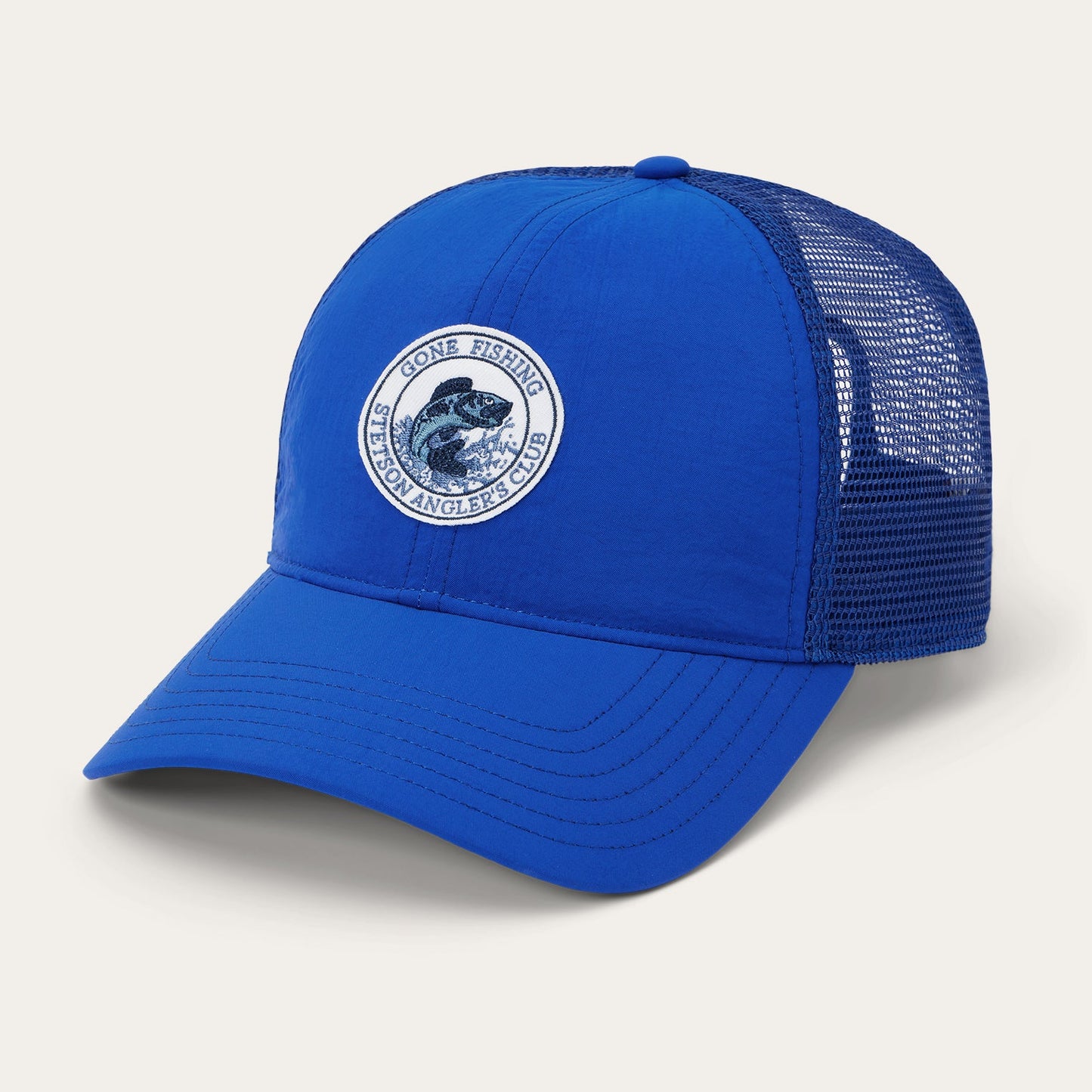 Royal Blue Stetson Angling Club Baseball Cap / Stetson
