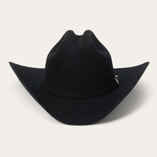 Black Deadwood 4X Cowboy Hat - 4 1/4" Crown / Stetson