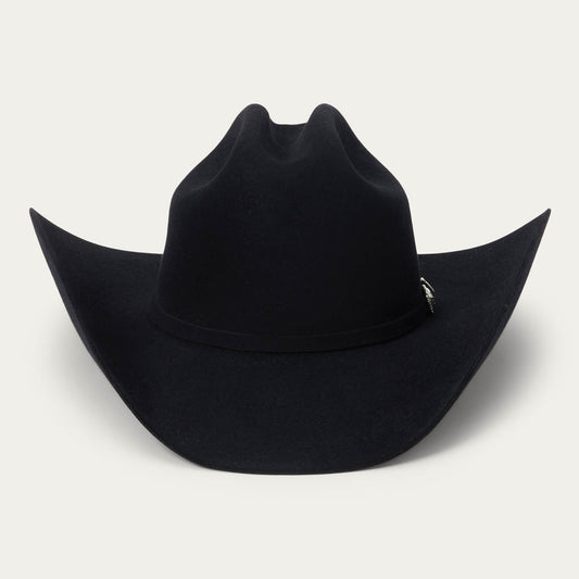 Black Shasta 10X Cowboy Hat - 4 1/4" Brim / Stetson