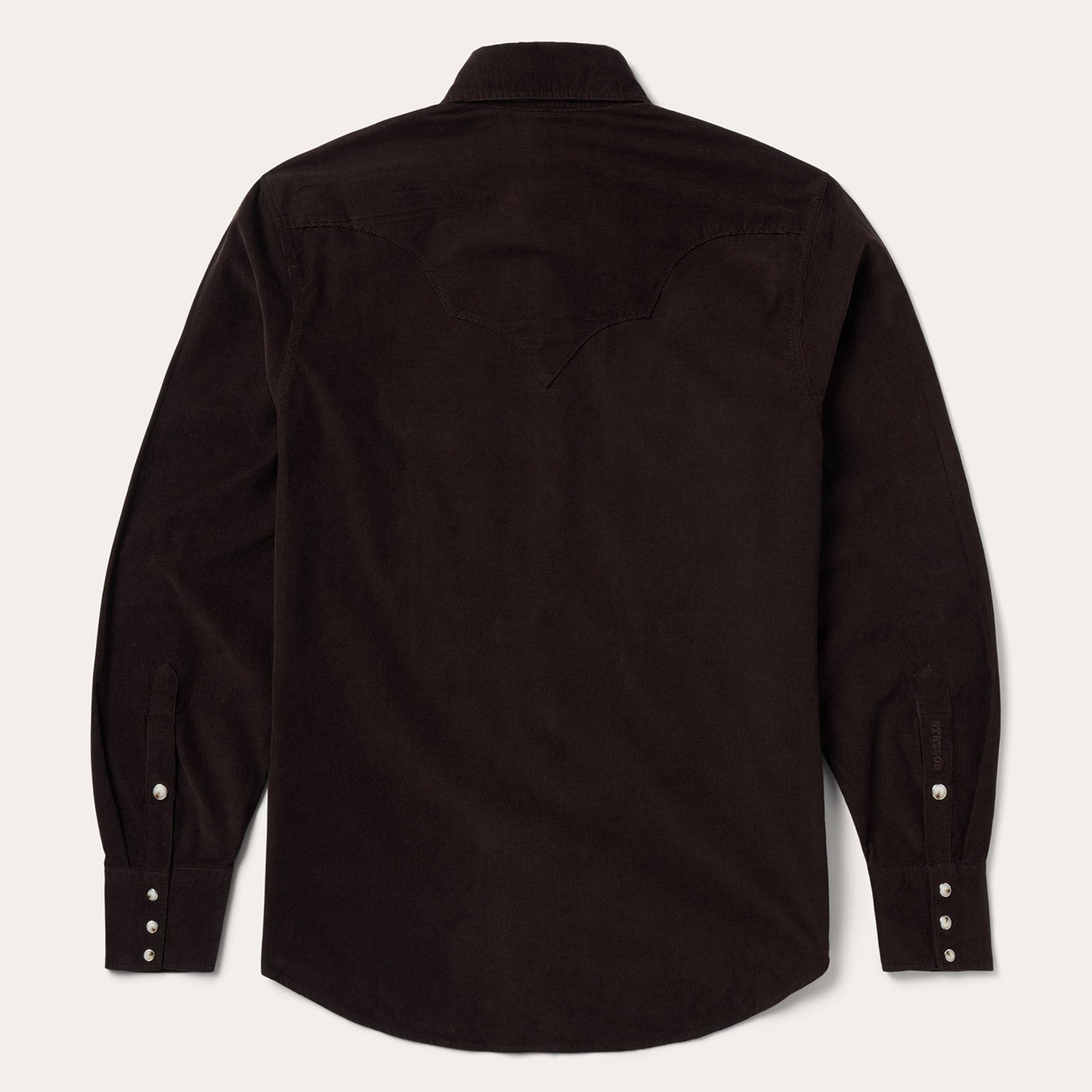 Brown Corduroy Western Shirt / Stetson