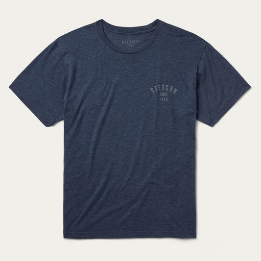 Blue Western Goods Graphic Tee / Stetson