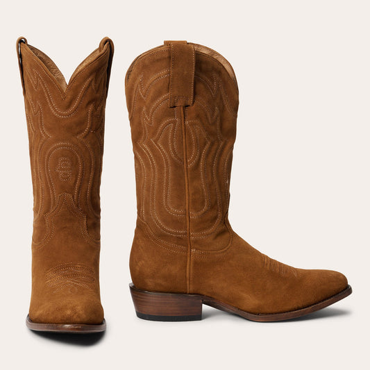 Tan Suede James Boots / Stetson