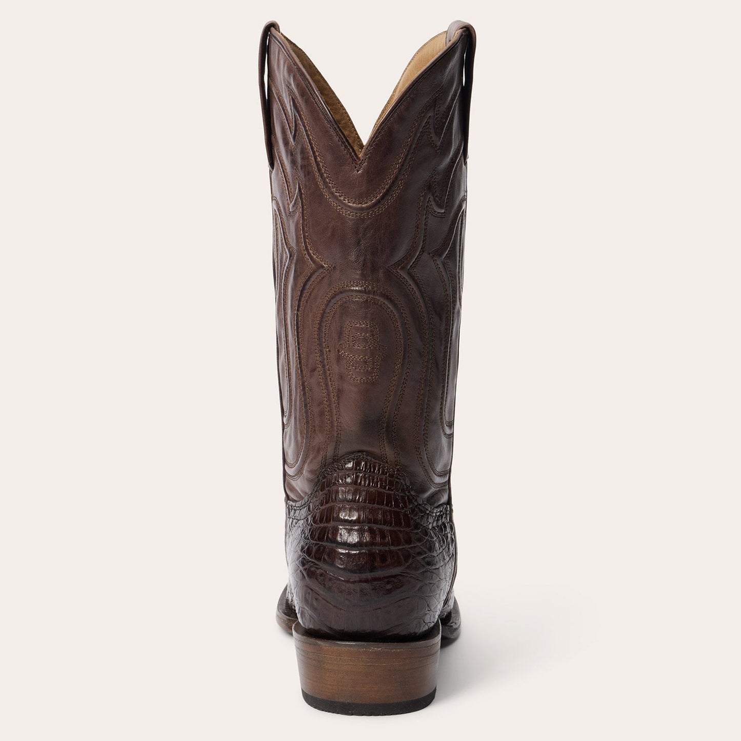 Tobacco Holliday Caiman Boots / Stetson
