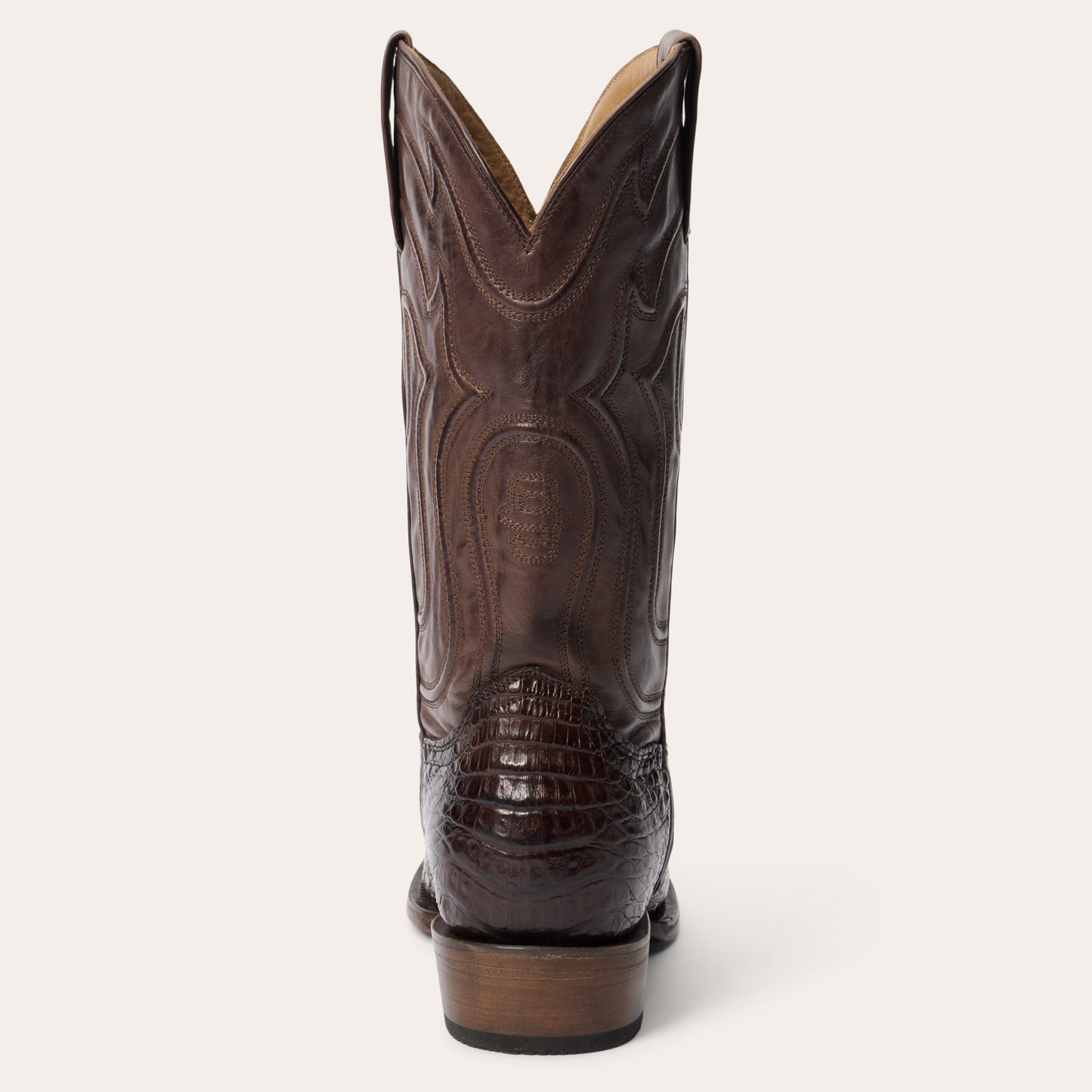 Tobacco Holliday Caiman Boots / Stetson