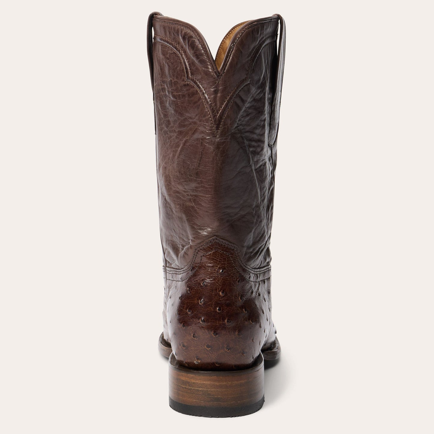 Tobacco Austin Ostrich Roper Boots / Stetson
