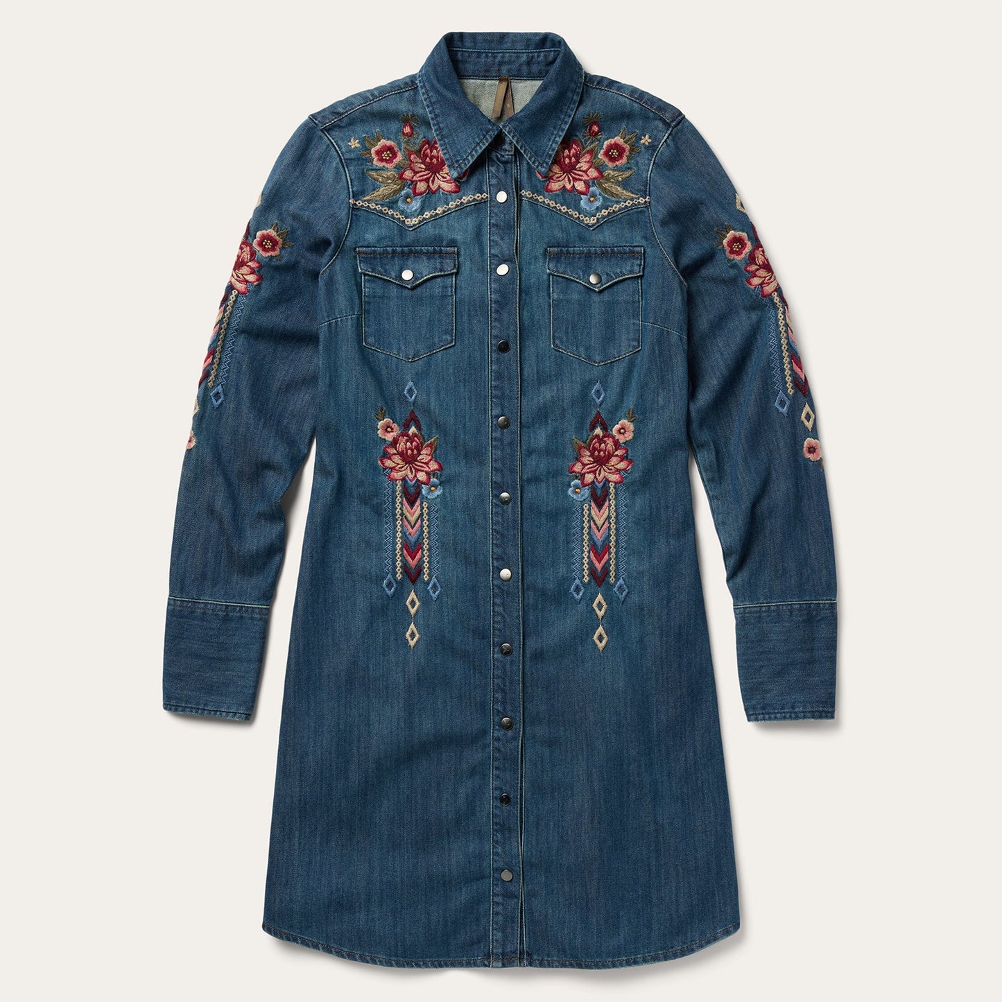 Blue Lavish Denim Shirt Dress / Stetson
