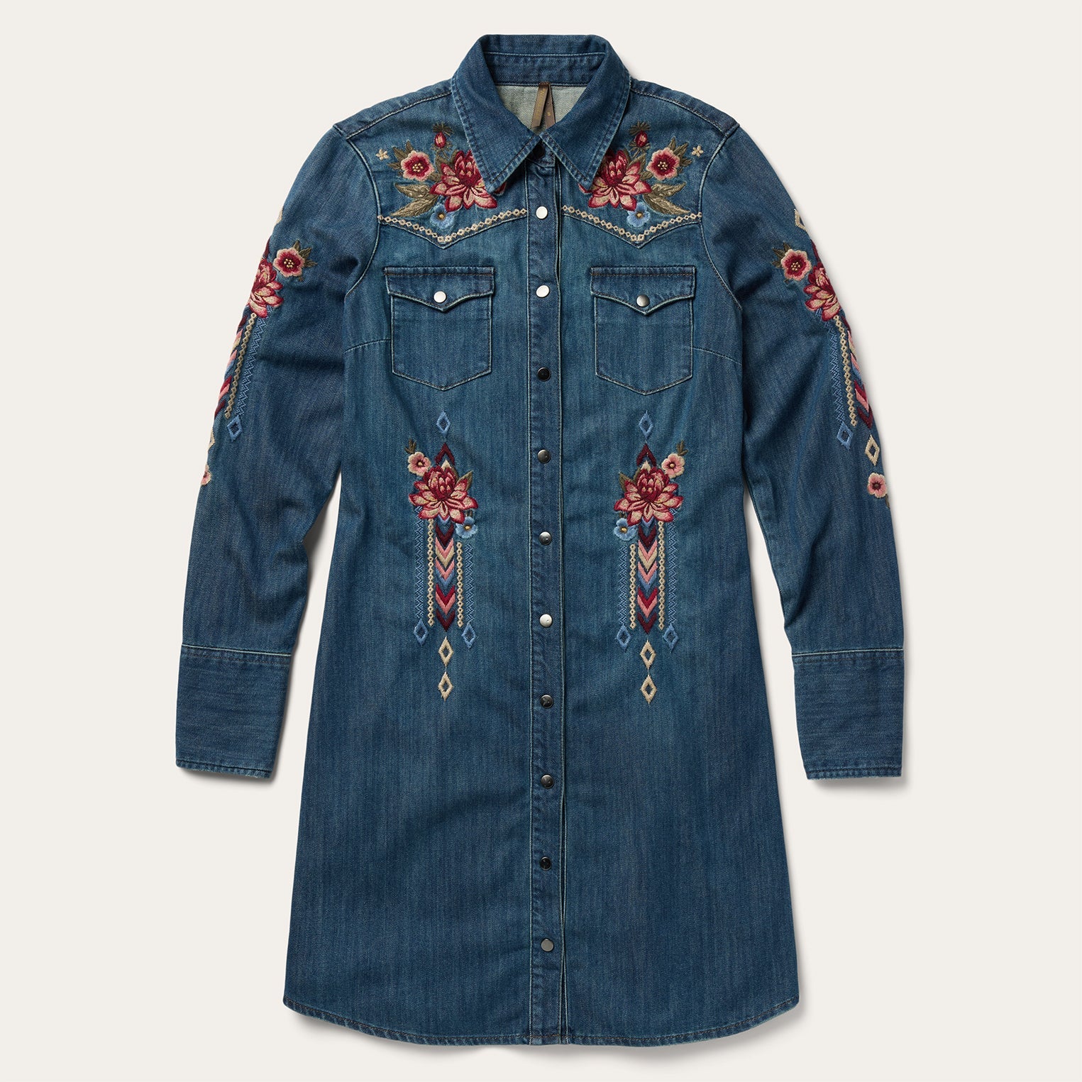 Blue Lavish Denim Shirt Dress / Stetson
