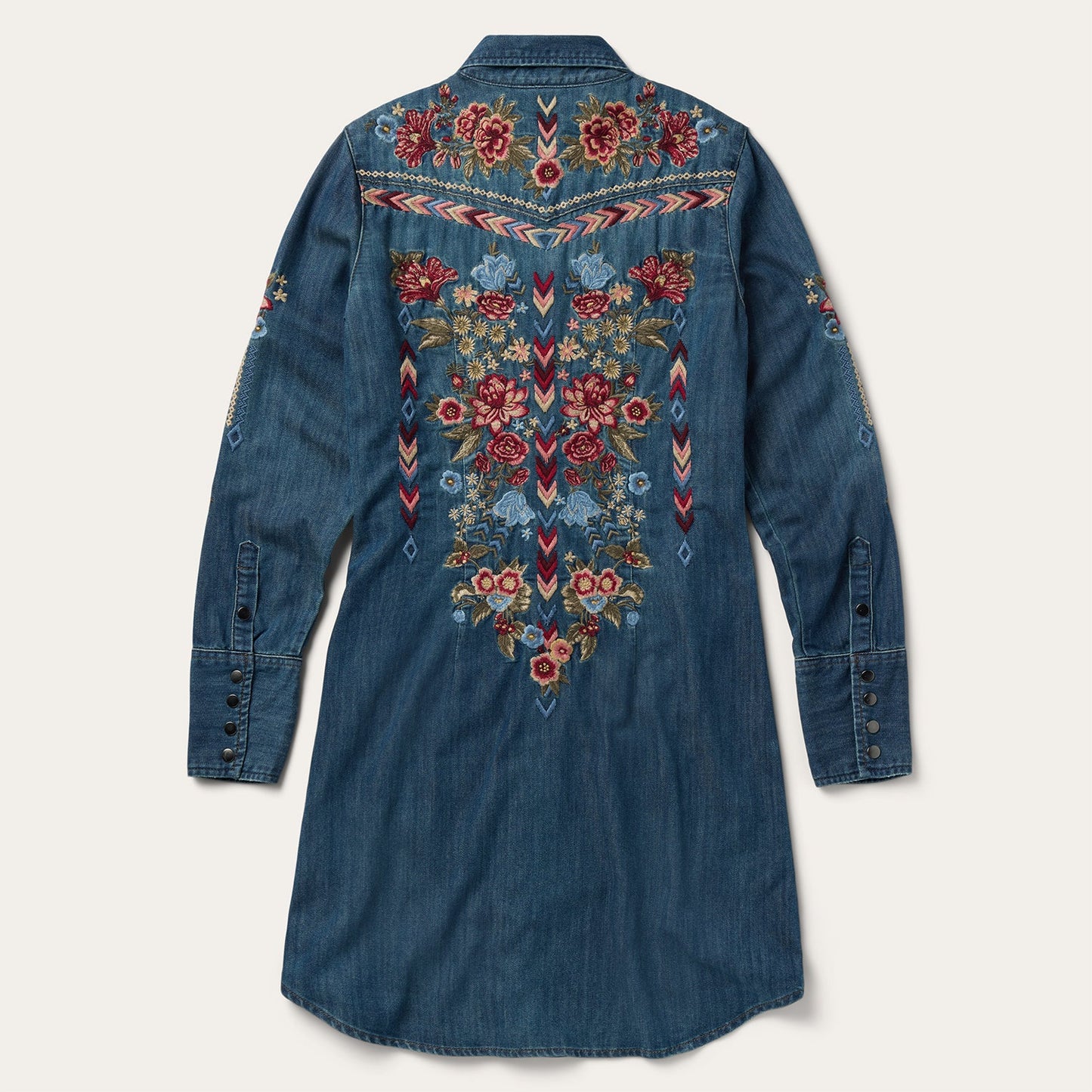 Blue Lavish Denim Shirt Dress / Stetson