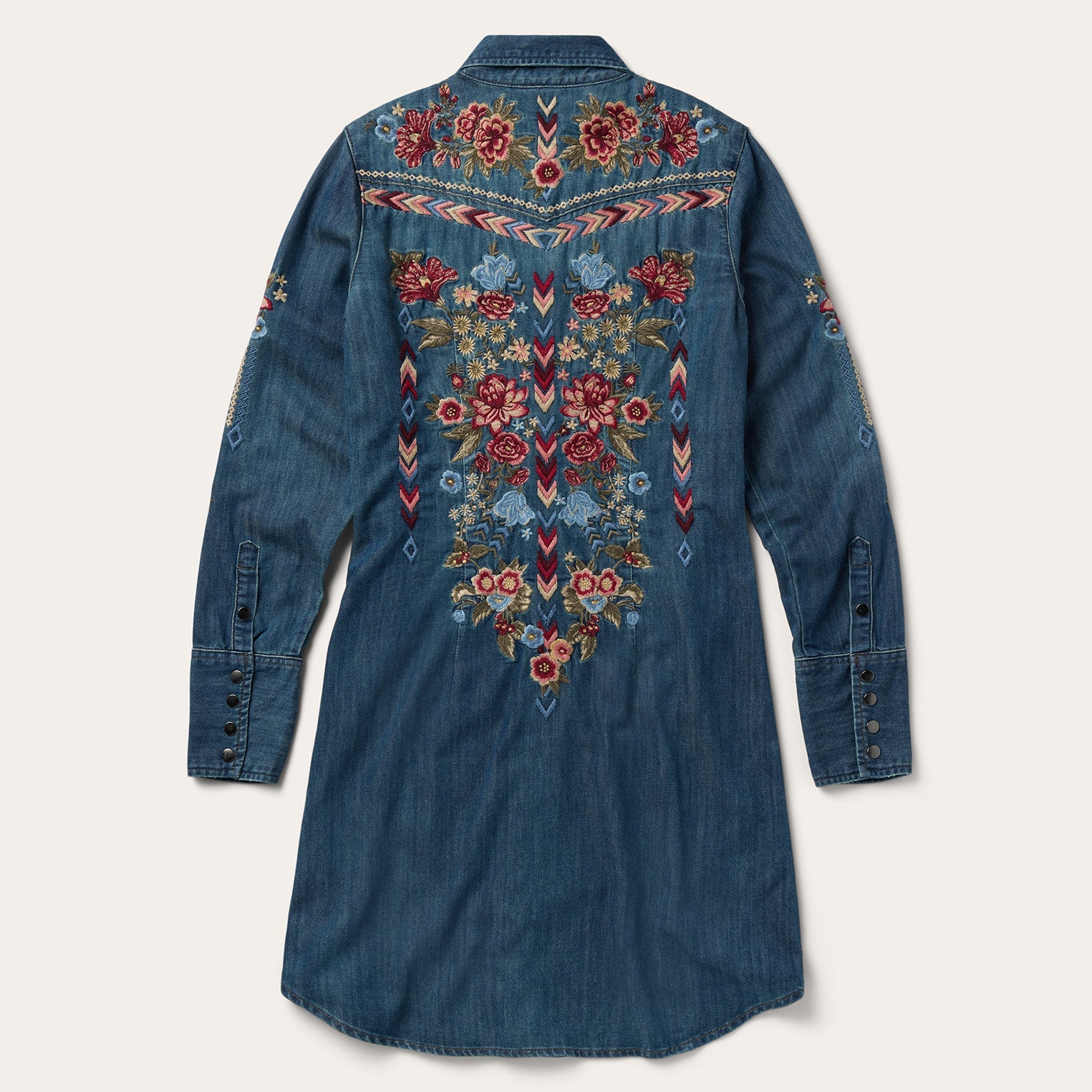 Blue Lavish Denim Shirt Dress / Stetson