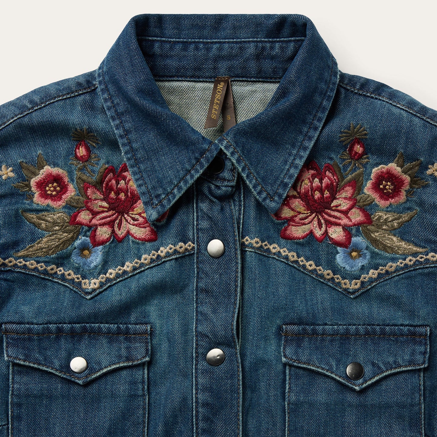 Blue Lavish Denim Shirt Dress / Stetson