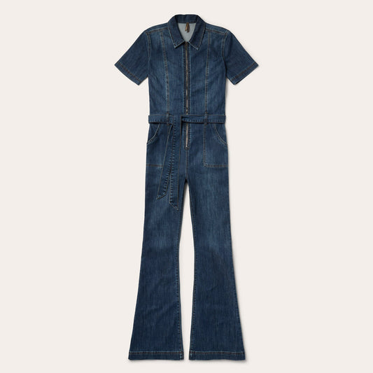 Blue Dark Denim Jumpsuit / Stetson