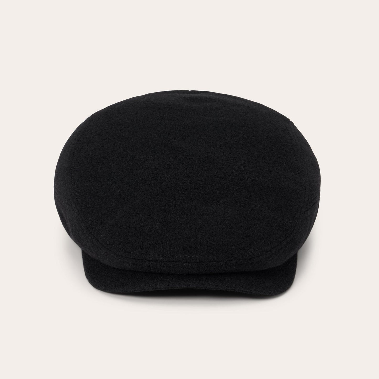 Black Wool Cashmere Driver Cap / Stetson