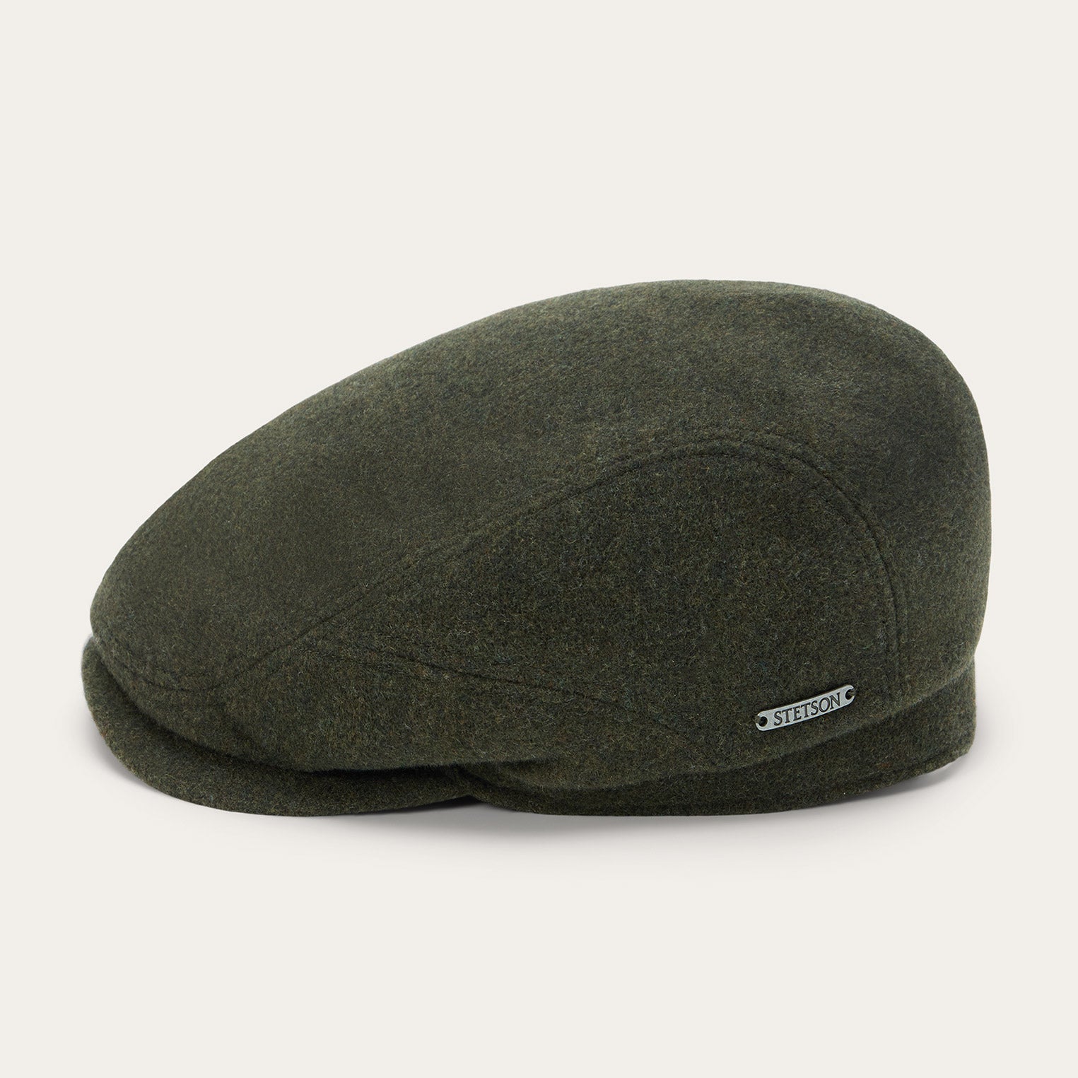 Moss Wool Cashmere Driver Cap / Stetson