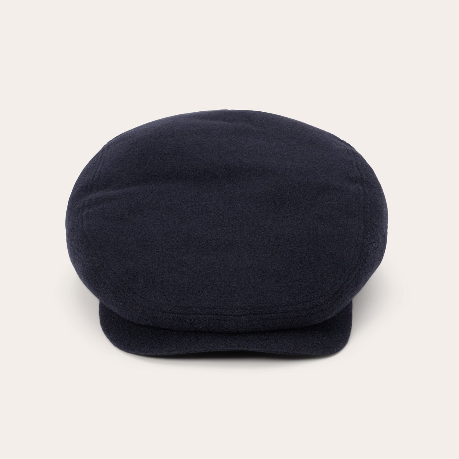 Navy Wool Cashmere Driver Cap / Stetson