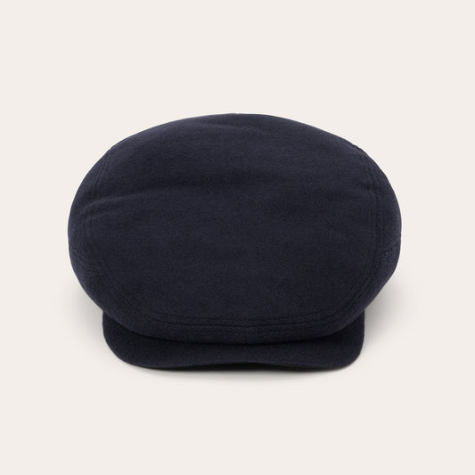 Navy Wool Cashmere Driver Cap / Stetson