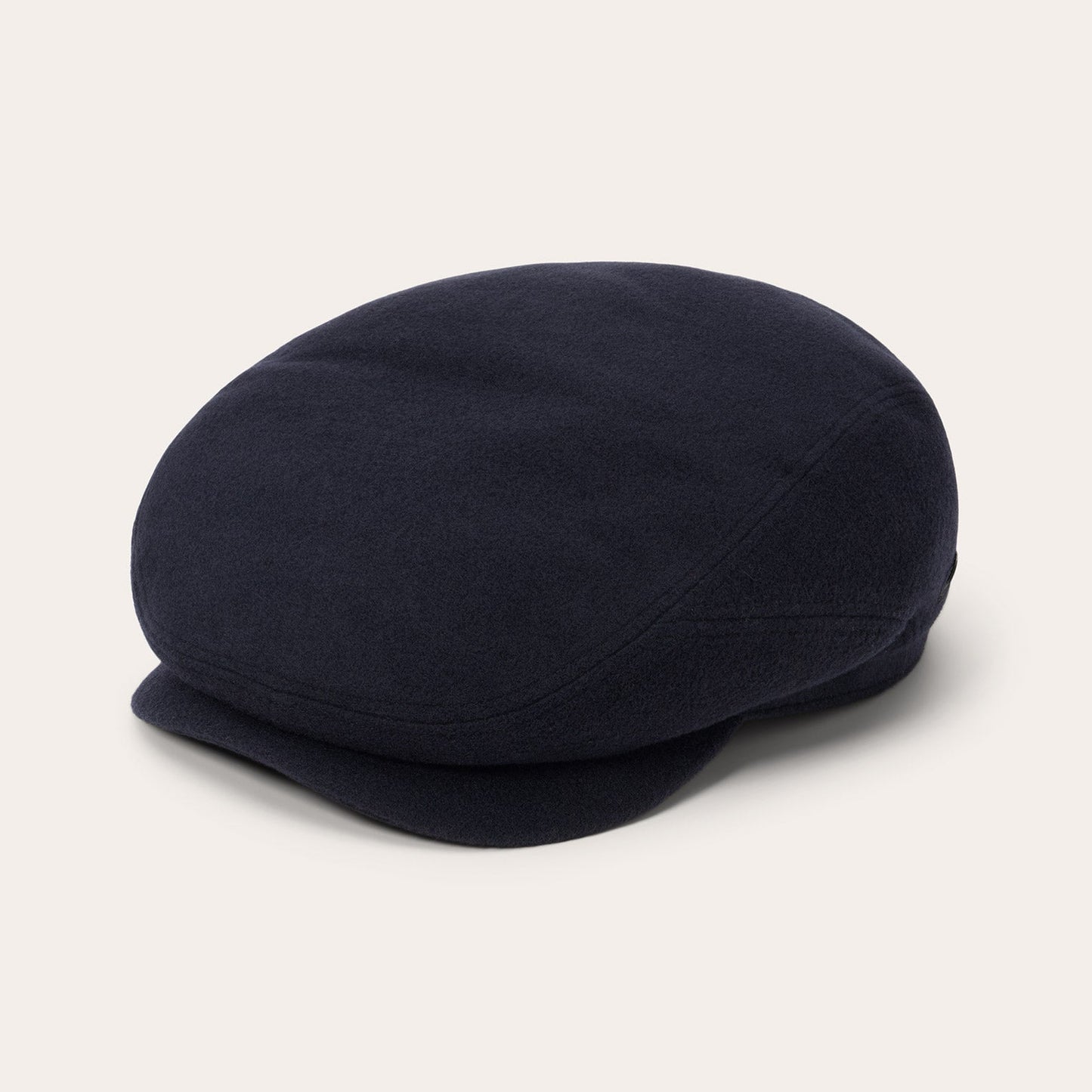 Navy Wool Cashmere Driver Cap / Stetson