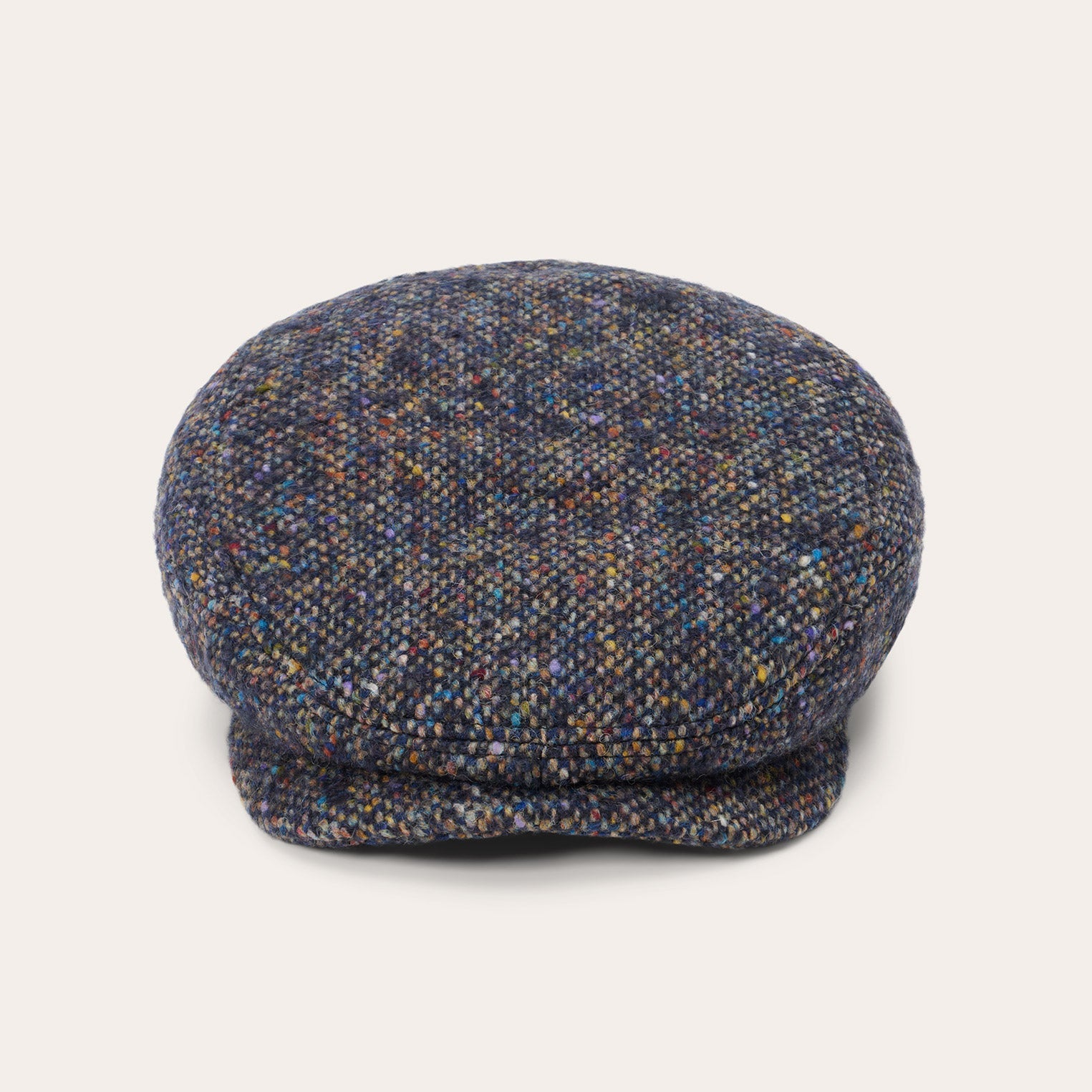 Blue Wool Donegal Driver Cap / Stetson