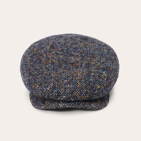 Blue Wool Donegal Driver Cap / Stetson