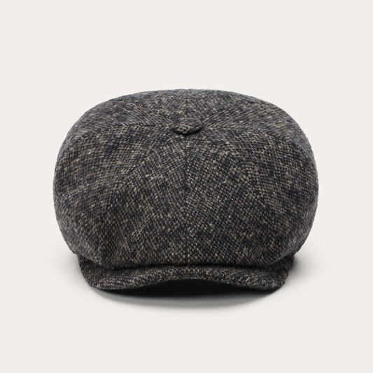 Black/Mud Wool Donegal Hatteras / Stetson