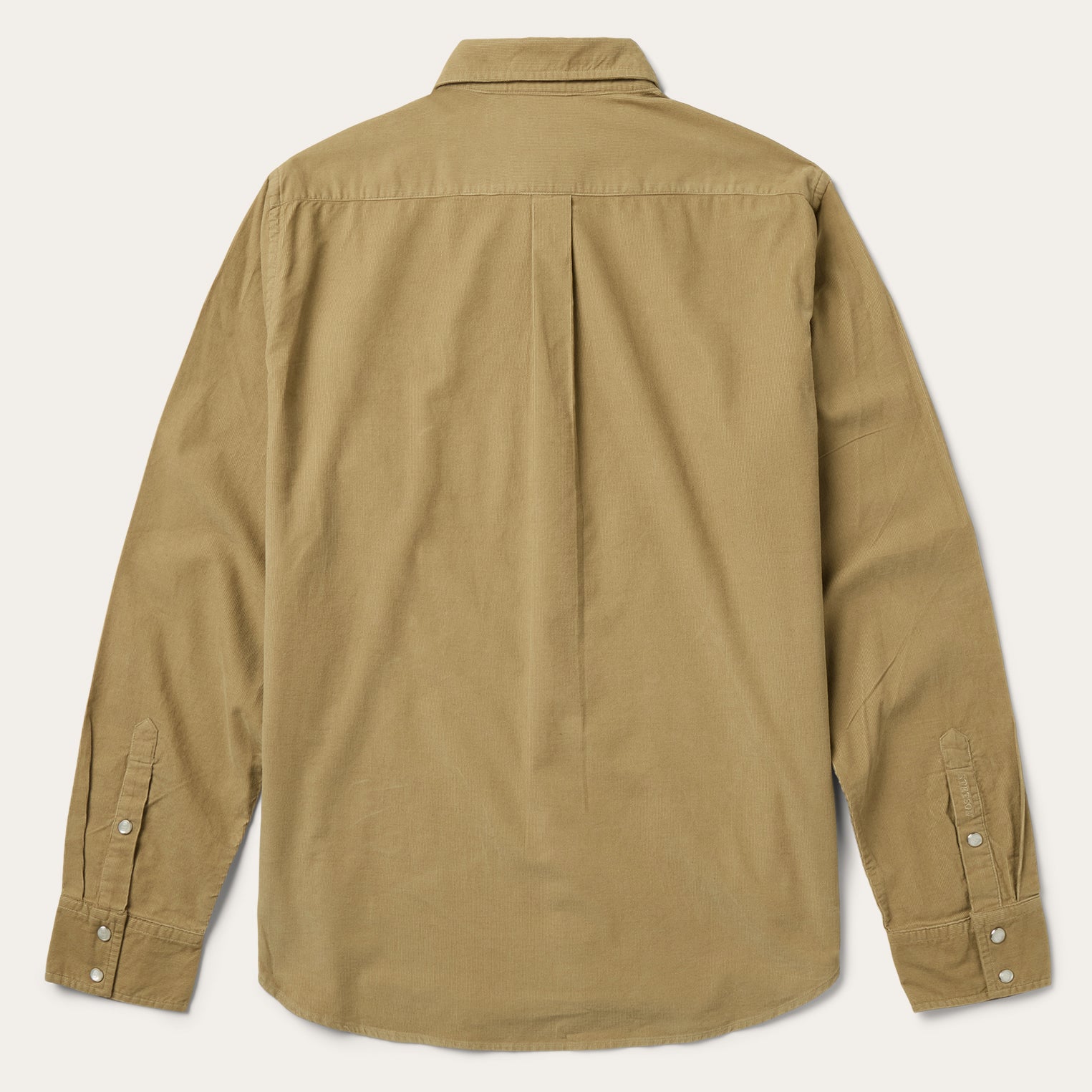 Tan Baby Corduroy Western Shirt / Stetson